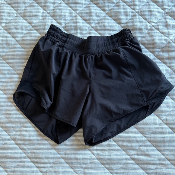lululemon athletica Pants - Lululemon black hottie hot shorts